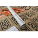 OBO buiskanaal rond quick-pipe met sluitbare opening M20 PVC - lichtgrijs per 2 meter.